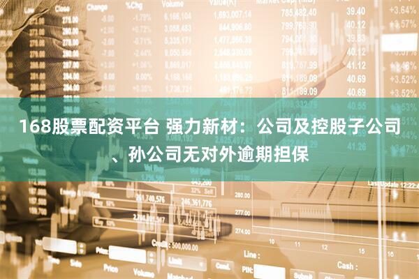 168股票配资平台 强力新材：公司及控股子公司、孙公司无对外逾期担保